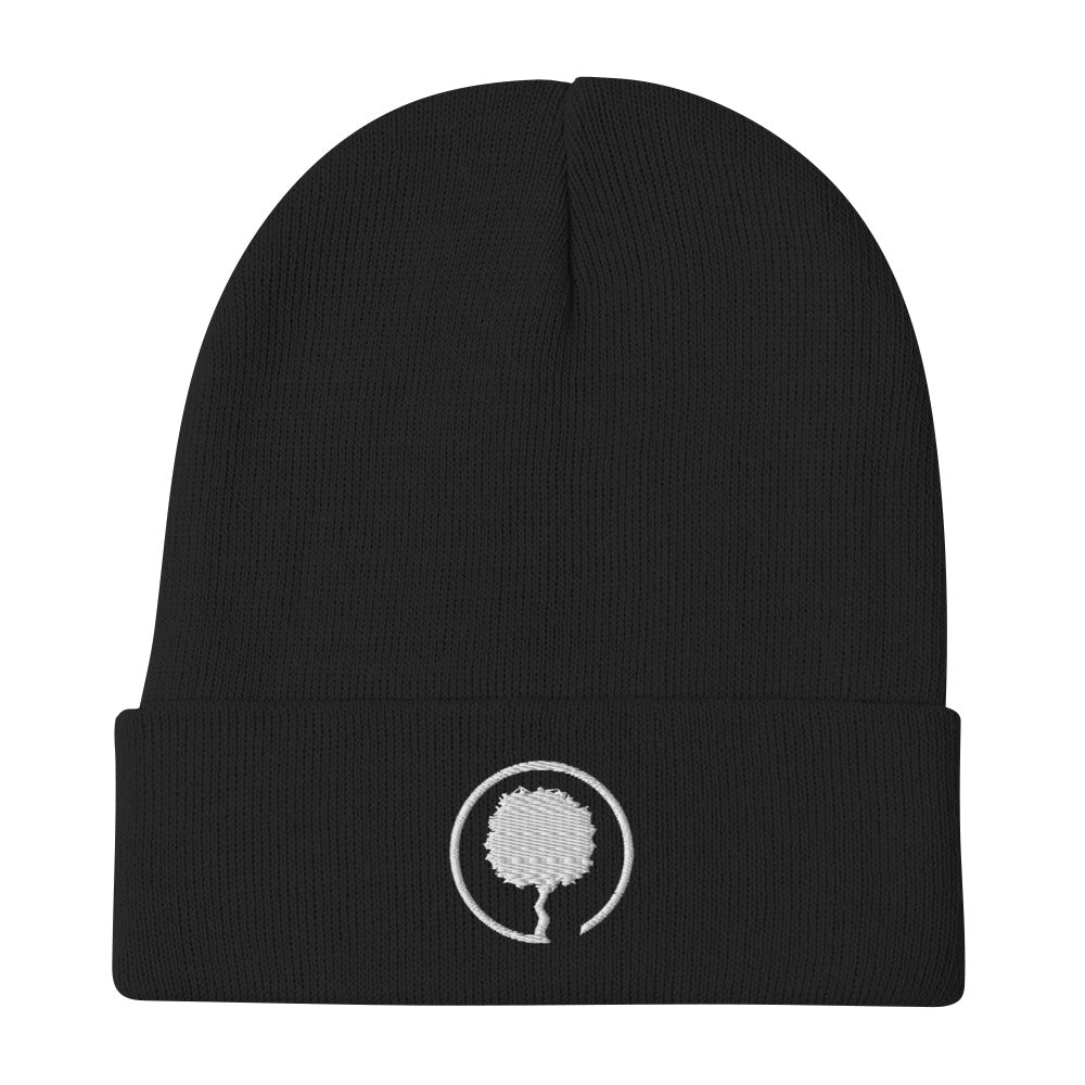 Bay Laurel Embroidered Beanie