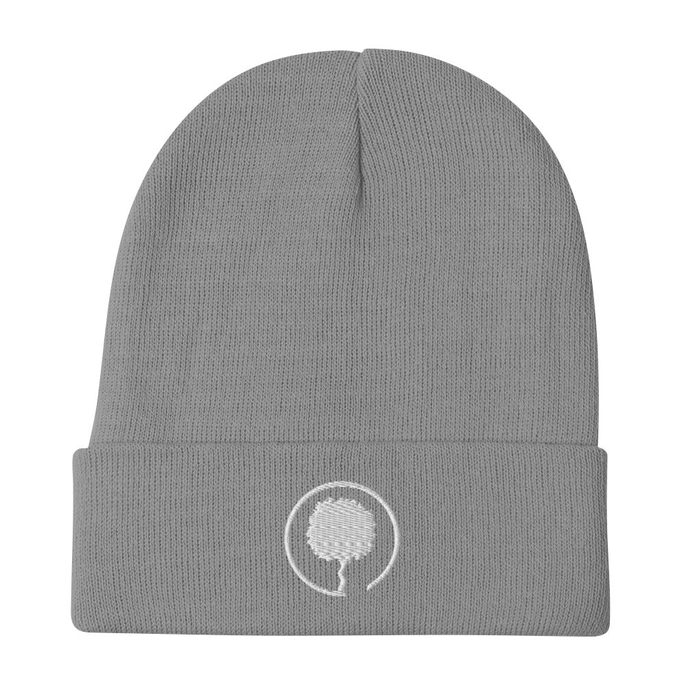 Bay Laurel Embroidered Beanie