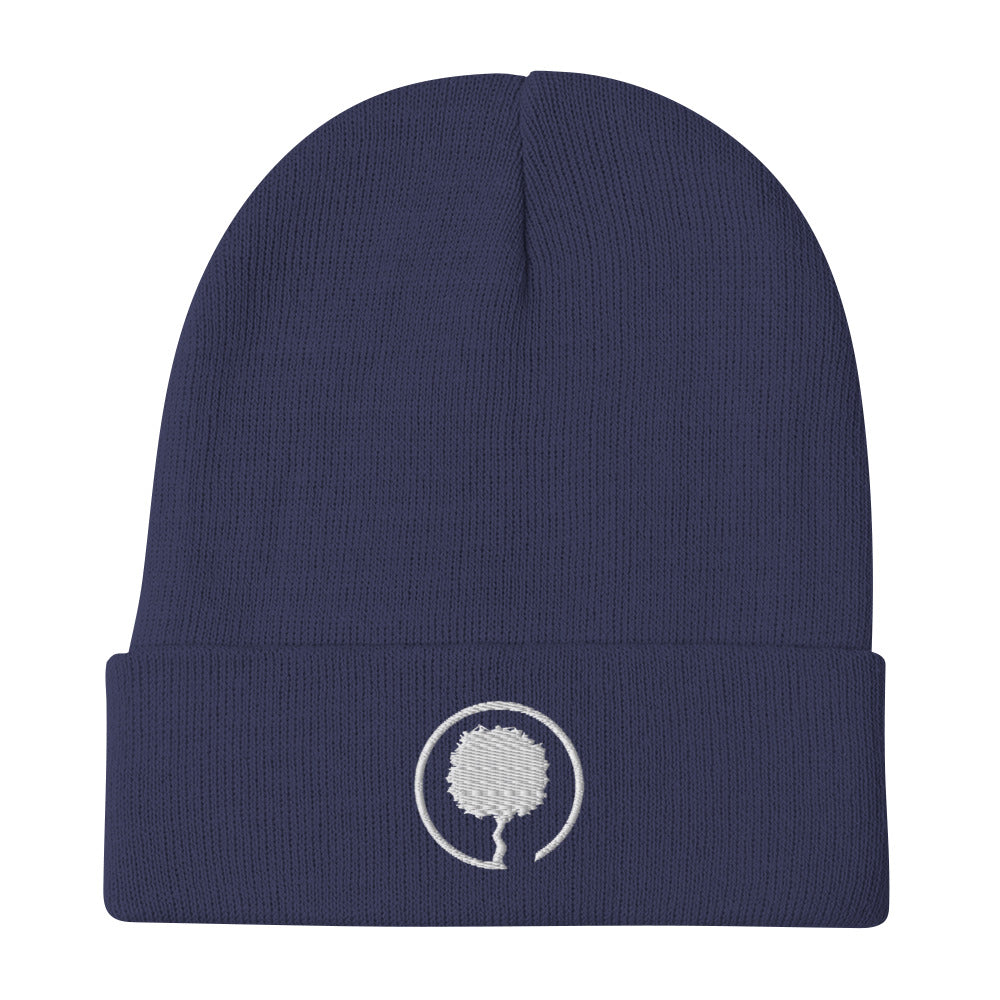 Bay Laurel Embroidered Beanie