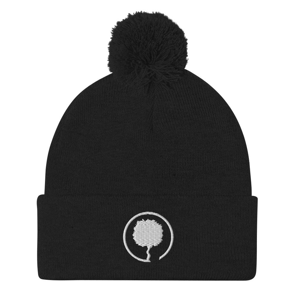 Bay Laurel Pom-Pom Beanie