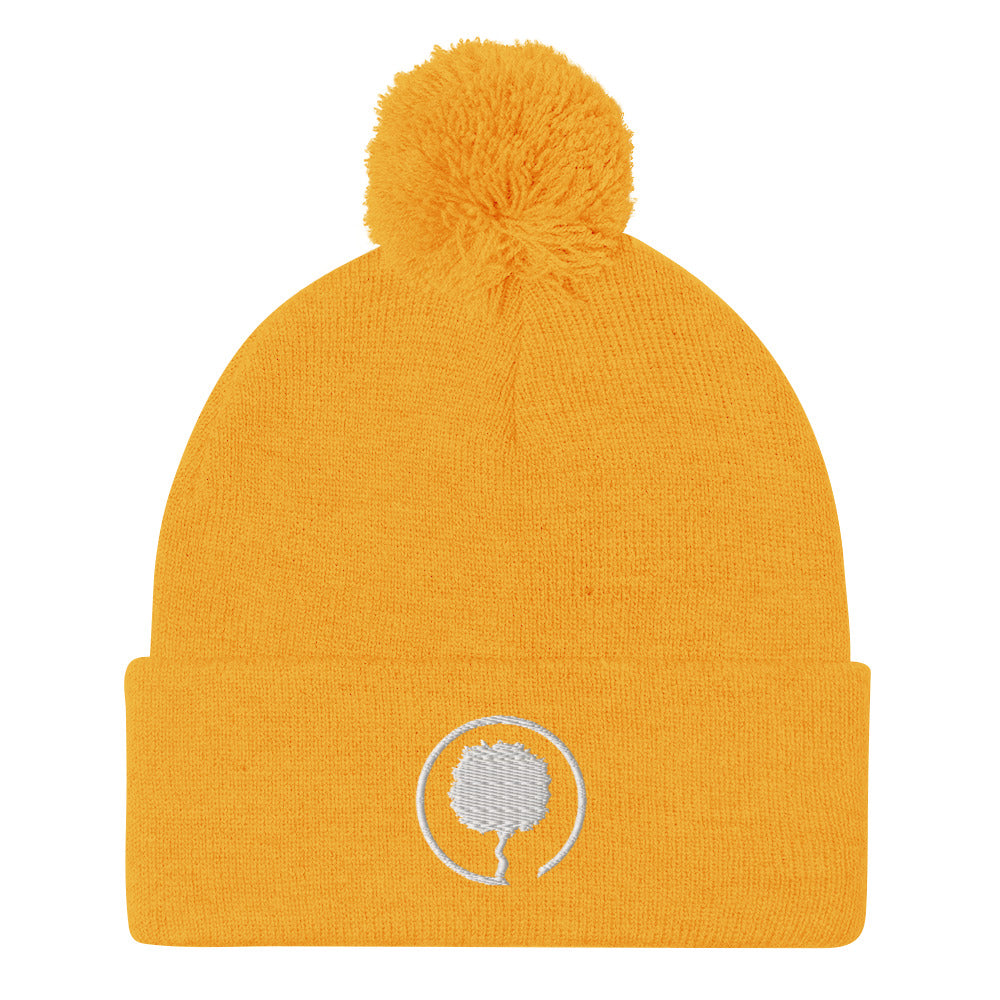 Bay Laurel Pom-Pom Beanie