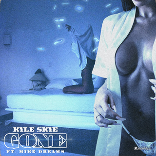 Cover Art for Kyle Skye's single "Gone" featuring Mike Dreams.