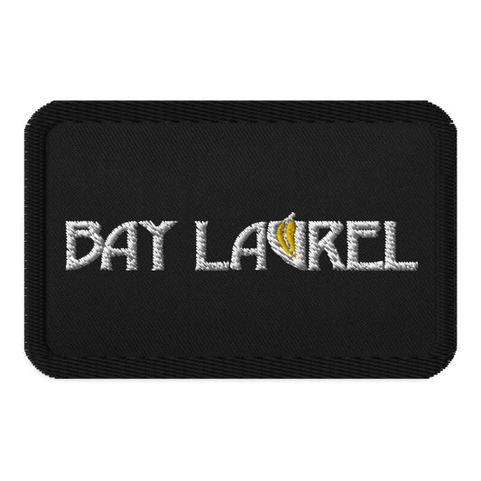 Bay Laurel Embroidered Patches