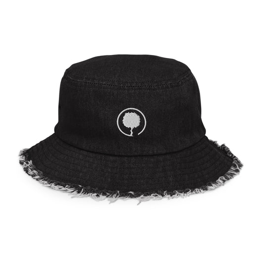 Bay Laurel | Distressed Bucket Hat